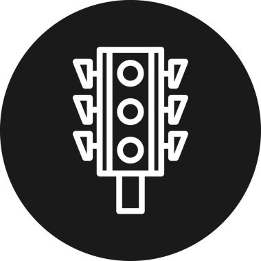 Trafik ışığı simgesi vektör illüstrasyonu