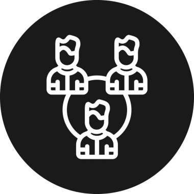 vektör insanlar simge illüstrasyonu