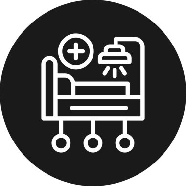 Hastane Simgesi Vektör İllüstrasyonu