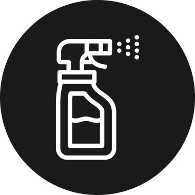 Temizleme simgesinin vektör illüstrasyonu