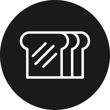 Gıda simgesinin vektör illüstrasyonu