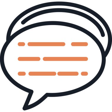 Sohbet iletisi simgesi doldurulmuş özet biçimi