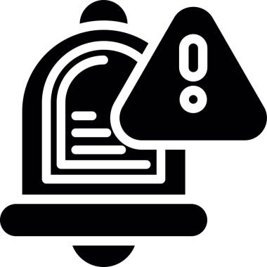 e- posta harfi simgesi, basit siyah biçim