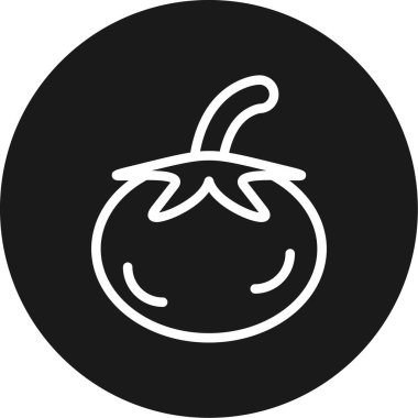 Yiyecek ve yiyeceklerin vektör illüstrasyonu