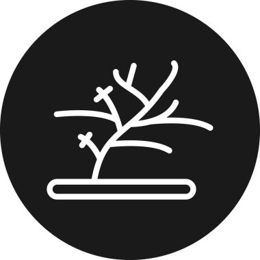 Çiçek. Web simgesi basit tasarım