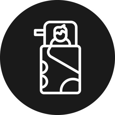 Su simgesinin vektör illüstrasyonu