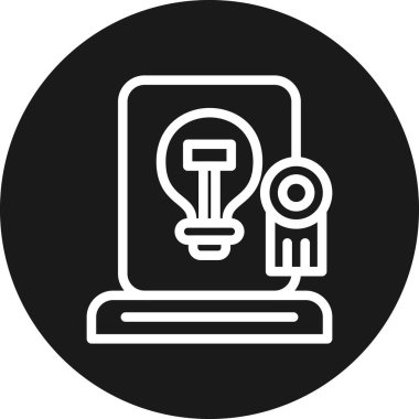 Vektör lambası resimleme