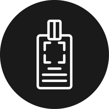 Güzellik ve moda simgelerinin vektör çizimi