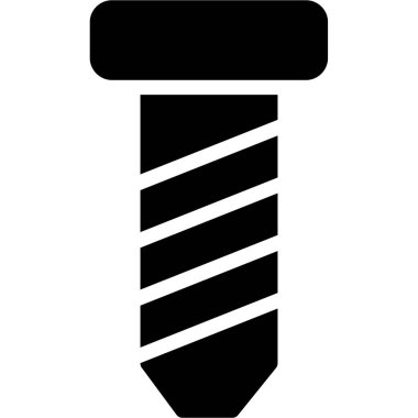 Tek bir simgenin vektör illüstrasyonu