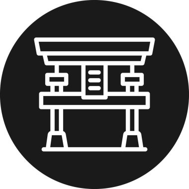 Modern b 'nin vektör illüstrasyonu eksik simgesi