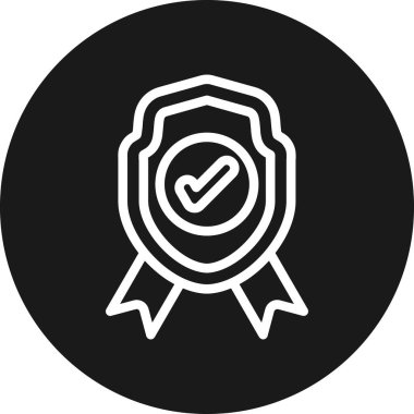 Moda biçimi izole edilmiş arkaplanda işaret simgesini işaretle