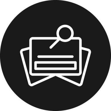 seo modern simgesinin vektör illüstrasyonu