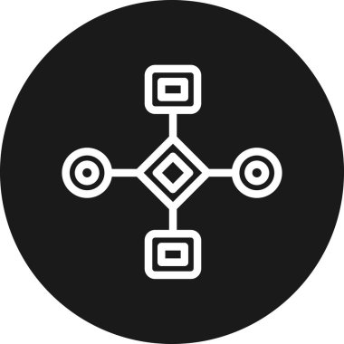 Paylaş. Web simgesi basit illüstrasyon