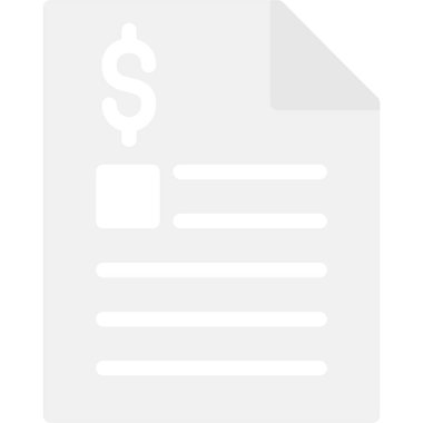 belge simgesi vektör illüstrasyonu