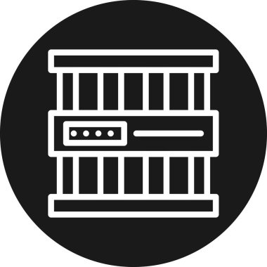 Modern b 'nin vektör illüstrasyonu eksik simgesi