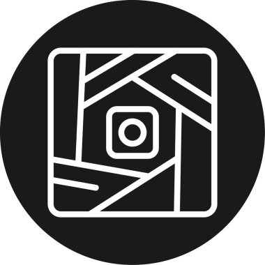 Vektör illüstrasyonu, modern simge