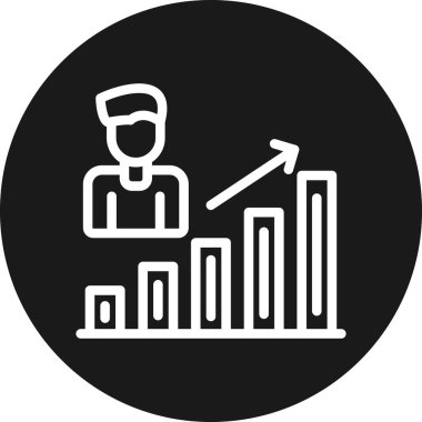 seo modern simgesinin vektör illüstrasyonu