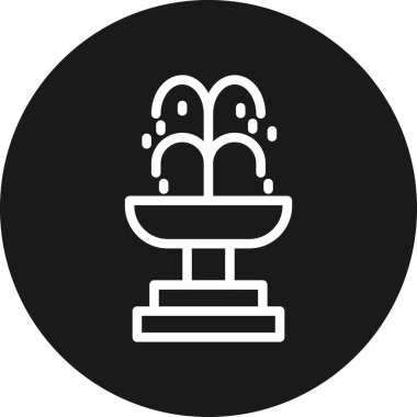 Modern simgenin vektör illüstrasyonu