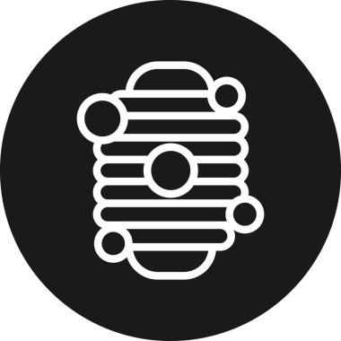 Kişisel ve ticari vektör ikonu. vektör