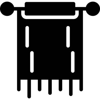 Mobilya simgesinin vektör illüstrasyonu