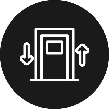 Vektör illüstrasyonu, simge ögesi arkaplanı