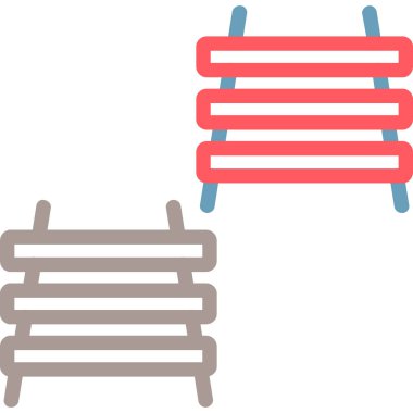 Mobilya simgesinin vektör illüstrasyonu