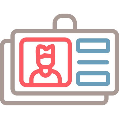 çanta simgesi vektör illüstrasyonu