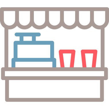 Alışveriş arabası. Basit tasarım