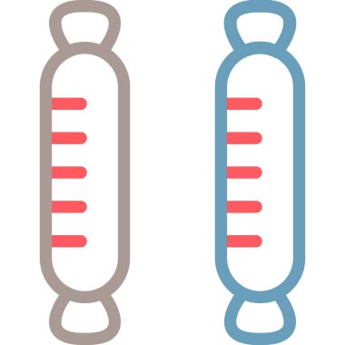 DNA web simgesi basit illüstrasyon