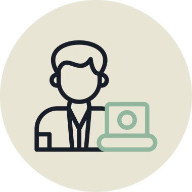 seo modern simgesinin vektör illüstrasyonu