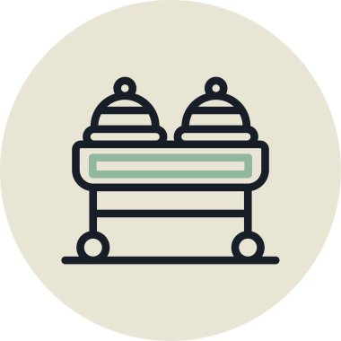 Modern b 'nin vektör illüstrasyonu eksik simgesi