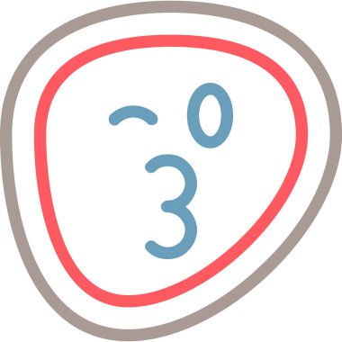 Modern b 'nin vektör illüstrasyonu eksik simgesi