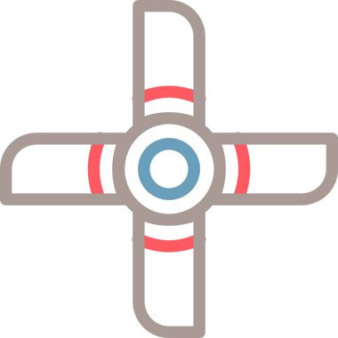 Uçak. Web simgesi basit illüstrasyon