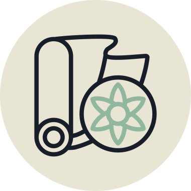 Benzin istasyonu ikonu. vektör illüstrasyonu