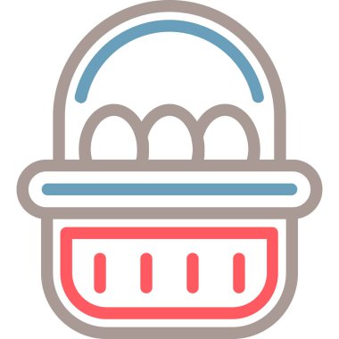 yiyecek ikonu vektör illüstrasyonu