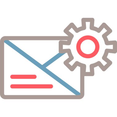 e- posta simgesi vektör illüstrasyonu