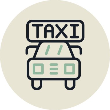 - Araba. Web simgesi basit illüstrasyon