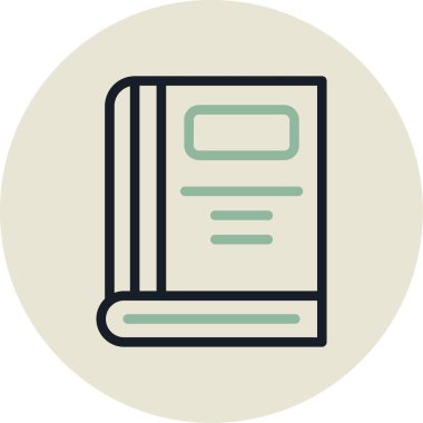 Belge. Web simgesi basit illüstrasyon