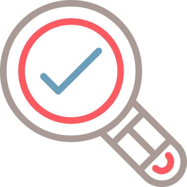 mark vektör simgesini kontrol et modern basit illüstrasyon