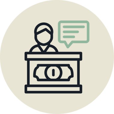 seo modern simgesinin vektör illüstrasyonu