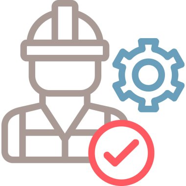 Bir adamın vektör illüstrasyonu