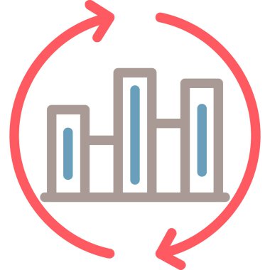 Bina. Web simgesi basit illüstrasyon