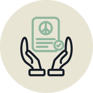 Bir kitap simgesinin vektör illüstrasyonu