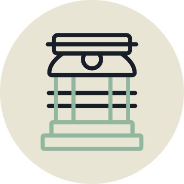 Modern b 'nin vektör illüstrasyonu eksik simgesi