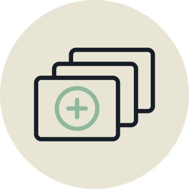 Modern b 'nin vektör illüstrasyonunda belgenin eksik simgesi