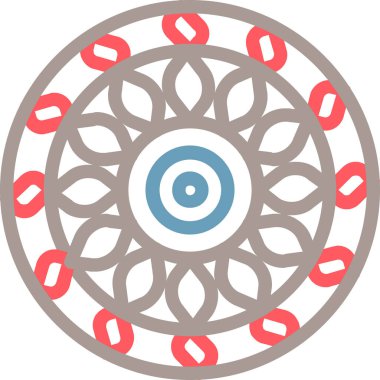 Modern b 'nin vektör illüstrasyonunda müziğin eksik simgesi