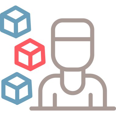 şebeke. Web simgesi basit illüstrasyon