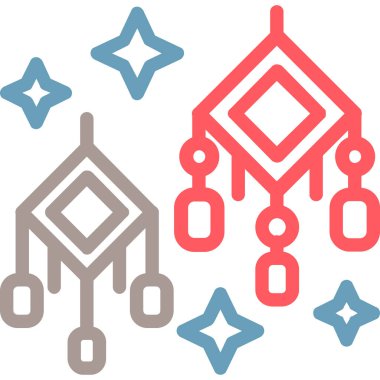 Moda biçimi izole edilmiş arkaplanda engelleme zinciri simgesi