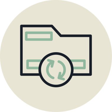 vektör para simgesi illüstrasyonu