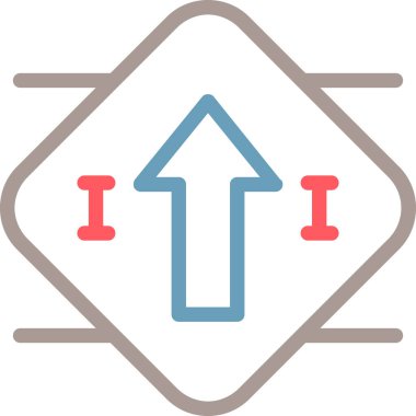 Ok Simgesi Vektör İllüstrasyon Tasarımı